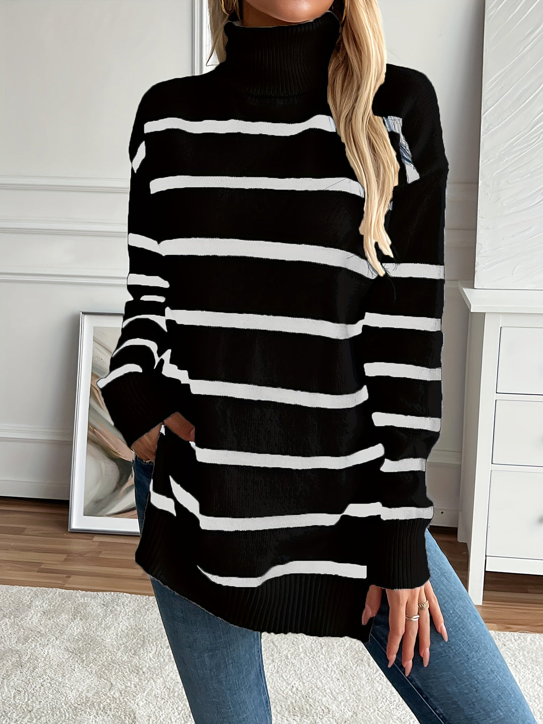 Maya™ - Striped Sweater