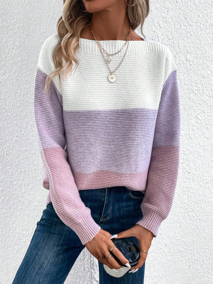 Evelyn™ - Long Sleeve Sweater